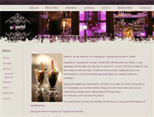 Tablet Screenshot of eetcafedeapostel.nl